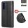 Handy Tasche für Samsung Galaxy A27 Hülle Handyhülle Klapphülle Wallet Case A27 Schwarz