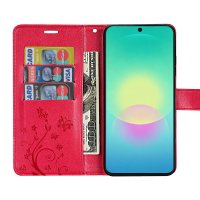Handy Tasche für Samsung Galaxy A27 Hülle Handyhülle Klapphülle Wallet Case A27 Rot