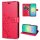 Handy Tasche für Samsung Galaxy A27 Hülle Handyhülle Klapphülle Wallet Case A27 Rot