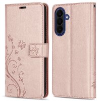 Handy Tasche für Samsung Galaxy A27 Hülle Handyhülle Klapphülle Wallet Case A27 Rosegold