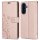 Handy Tasche für Samsung Galaxy A27 Hülle Handyhülle Klapphülle Wallet Case A27 Rosegold