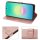 Handy Tasche für Samsung Galaxy A27 Hülle Handyhülle Klapphülle Wallet Case A27 Rosegold