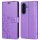 Handy Tasche für Samsung Galaxy A27 Hülle Handyhülle Klapphülle Wallet Case A27 Lila
