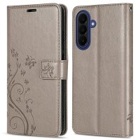Handy Tasche für Samsung Galaxy A27 Hülle Handyhülle Klapphülle Wallet Case A27 Grau