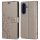 Handy Tasche für Samsung Galaxy A27 Hülle Handyhülle Klapphülle Wallet Case A27 Grau