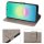 Handy Tasche für Samsung Galaxy A27 Hülle Handyhülle Klapphülle Wallet Case A27 Grau