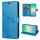Handy Tasche für Samsung Galaxy A27 Hülle Handyhülle Klapphülle Wallet Case A27 Blau