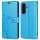 Handy Tasche für Samsung Galaxy A27 Hülle Handyhülle Klapphülle Wallet Case A27 Blau