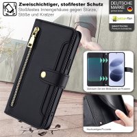 Handykette PU Leder für Xiaomi Redmi Note 17 Schwarz