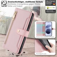 Handykette PU Leder für Xiaomi Redmi Note 17 Rosa