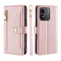 Handykette PU Leder für Xiaomi Redmi Note 17 Rosa