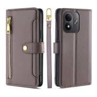 Handykette PU Leder für Xiaomi Redmi Note 17 Grau