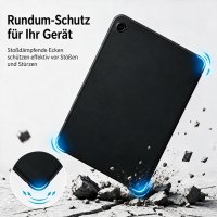 Hülle für Samsung Galaxy Tab A9 (8,7 Zoll) Schwarz