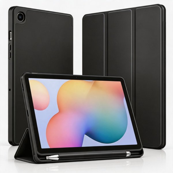 Hülle für Samsung Galaxy Tab S6 Lite (10,4 Zoll) Schwarz