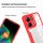 360° Grad Hülle für Xiaomi Redmi 17 4G / 5G Handyhülle Integriertem Displayschutz Rot