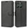 Klapphülle für Motorola Moto G57 / G67 Power Handy Tasche Wallet Case Handyhülle Schwarz