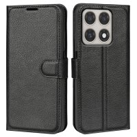 Klapphülle für Motorola Edge 70 Pro Handy Tasche Wallet Case Handyhülle Schwarz