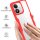 360° Grad Hülle für Xiaomi Redmi Note 17 4G / 5G Handyhülle Integriertem Displayschutz Rot
