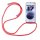 Handykette für Xiaomi Redmi Note 17 (4G / 5G) Hülle mit Band Case Handyhülle mit Kette in Rot