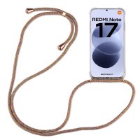 Handykette für Xiaomi Redmi Note 17 (4G / 5G) Hülle mit Band Case Handyhülle mit Kette in Rainbow