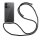 Handykette für Xiaomi Redmi Note 17 Pro 5G Hülle mit Band Case Handyhülle mit Kette in Schwarz