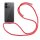 Handykette für Xiaomi Redmi Note 17 Pro 5G Hülle mit Band Case Handyhülle mit Kette in Rot