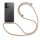 Handykette für Xiaomi Redmi Note 17 Pro 5G Hülle mit Band Case Handyhülle mit Kette in Beige / Braun