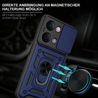Outdoor Hülle für Xiaomi Redmi 17C Handyhülle Kameraschutz Ringhalter Blau