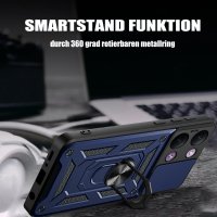 Outdoor Hülle für Xiaomi Redmi 17C Handyhülle Kameraschutz Ringhalter Blau