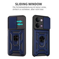 Outdoor Hülle für Xiaomi Redmi 17C Handyhülle Kameraschutz Ringhalter Blau