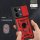 Outdoor Hülle für Xiaomi Redmi 17C Handyhülle Kameraschutz Ringhalter Rot