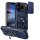 Panzer Hülle für iPhone 17 Pro / 18 Pro Handyhülle mit Kameraschutz Ringhalter Blau