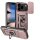 Panzer Hülle für iPhone 17 Pro / 18 Pro Handyhülle mit Kameraschutz Ringhalter Rosegold
